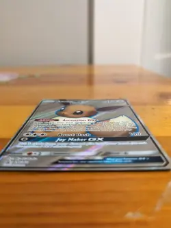 Pokemon Eevee GX TCG Full Art Holo Rare Black Star Promo Card SM242 - Image 3