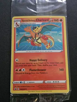 Special Delivery Charizard SWSH075 SWSH: Sword & Shield Promo Cards Holo - Image 3