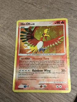Pokemon TCG Ho-Oh Holo Holo Rare Card Secret Wonders 10/132 - Image 1