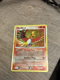Pokemon TCG Ho-Oh Holo Holo Rare Card Secret Wonders 10/132 - Image 3