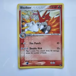 Pokemon TCG Blaziken 1/17 Pokemon POP Series 1 2006 Holo Rare Card - Image 1