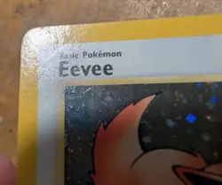 Eevee #11 Holo WOTC Black Star Promo Stamp 1999-2000 Pokemon Card TCG - Image 4