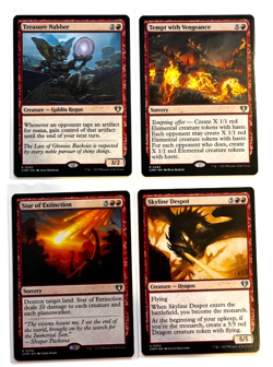 MTG - Commander Masters - Red Rare Lot - 20 Cards - See Description - Image 2