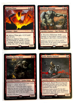 MTG - Commander Masters - Red Rare Lot - 20 Cards - See Description - Image 4