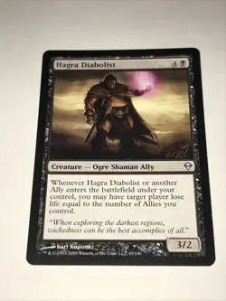 HAGRA DIABOLIST Magic the Gathering Card - Image 1