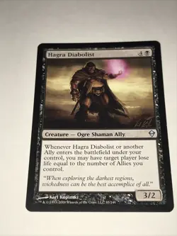 HAGRA DIABOLIST Magic the Gathering Card - Image 2