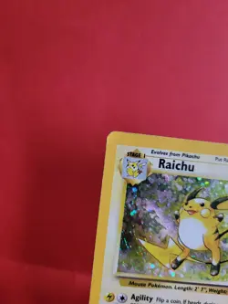 Pokemon Karte/card - Raichu 16/130 - Base Set 2 - Holo - Very Good+ - Image 2