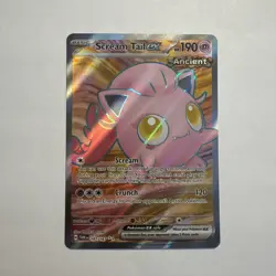 Scream Tail EX - 197/167 - Twilight Masquerade - Ultra Rare Pokemon Card TCG NM - Image 2