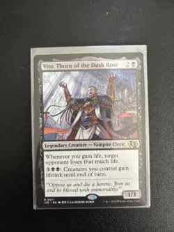 Vito, Thorn of the Dusk Rose (Anime) R Foundations Jumpstart 71 Near Mint - Image 1
