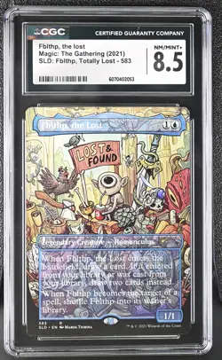 FBLTHP, THE LOST Secret Lair Totally Lost CGC 8.5 MTG [Nostalgium] - Image 1