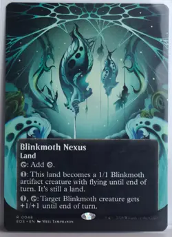 Blinkmoth Nexus (0048) [New, Near Mint] Borderless Art {Edge of Eternities} - Image 1