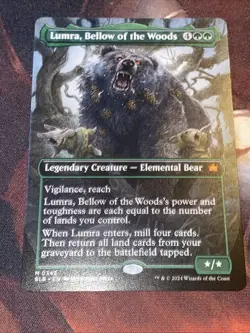 Lumra, Bellow Of The Woods X1 Mtg Bloomburrow Nm Borderless 0342 - Image 1