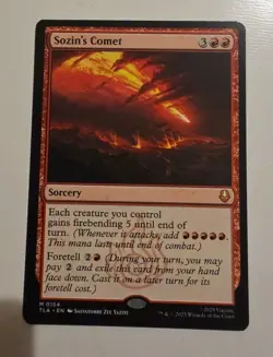 Sozin's Comet #154 MTG ATLA Avatar The Last Airbender - Mythic Rare Sorcery - Image 1
