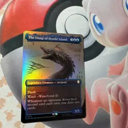 The Unagi of Kyoshi Island Borderless FOIL MTG Avatar: TLA NM - Image 2
