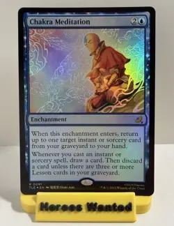Chakra Meditation Foil R Avatar: The Last Airbender: Eternal-Legal 91 NM - Image 1