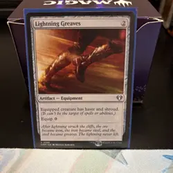 MTG x1 Lightning Greaves Commander Masters Regular NM - Image 1
