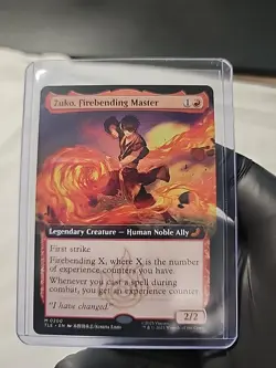 Zuko Firebending Master (Extended Art) TLE Avatar: the Last Airbender MTG - Image 2