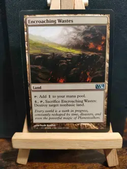 Encroaching Wastes - Magic 2014 (M14) - Uncommon - NM (see pics) MTG - Image 1