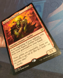 Squee, Goblin Nabob - Commander 2019 - Rare - NM (see pics) MTG - Image 3