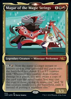 [1x] Magar of the Magic Strings - Showcase - Galaxy Foil Near Mint, English Unfi - Image 1