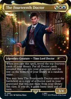 The Fourteenth Doctor - Extended Art SLD LP MTG - Image 1