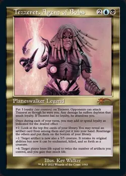 Tezzeret, Agent of Bolas - Retro Frame SLD LP MTG - Image 1