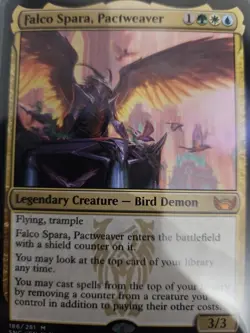 Falco Spara, Pactweaver Streets of New Capenna Regular - Image 1