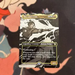 Fire Lord Azula Borderless MTG Avatar: The Last Airbender 313 R NM - Image 1