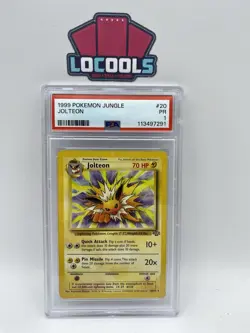 1999 Pokemon Jungle Jolteon 20 PSA 1 Non Holo - Image 1