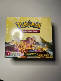 Pokemon Sword & Shield Darkness Ablaze Booster Box Sealed - Image 1