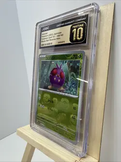 2023 POKEMON JPN 151 VENONAT MASTER BALL REVERSE HOLO #048 CGC PRISTINE 10 - Image 4