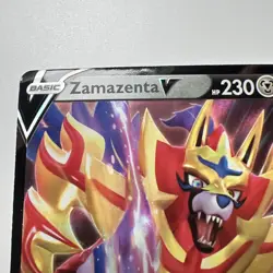 Zamazenta V SWSH019 Holographic Black Star Promo Pokemon TCG Near Mint - Image 2