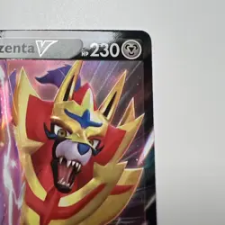 Zamazenta V SWSH019 Holographic Black Star Promo Pokemon TCG Near Mint - Image 3