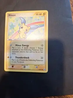 Pokemon TCG: Vintage 2004 Minun Ex Hidden Legends 67/101 NM - Image 4