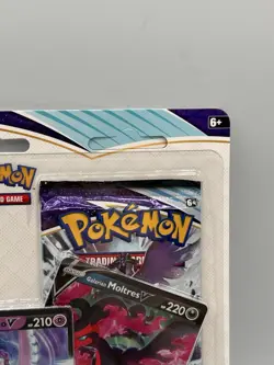 2021 Pokemon Chilling Reign 2-Pack Blister: Zapdos V, Articuno V, Moltres V - Image 3