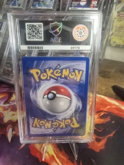 Pokemon TCG German Base Set Blastoise 1999 ACE Graded 6 (1st One To Be Graded) - Image 3