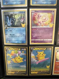 Pokemon Celebrations 25th Anniversary Holo Promo Lot Mimikyu Mew Pikachu Zacian - Image 2