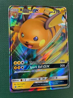 POKEMON 2019 CHARIZARD GYARADOS RAICHU GX - TIN PROMOS HIDDEN FATES - ENGLISH - Image 4