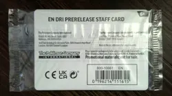 Pokemon TCG Destined Rivals Prerelease STAFF Promo Set (Set of 4) *SEALED* - Image 2