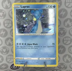 Lapras - SWSH051 - Cosmos Holo * Part HD Swirl - Pokemon Black Star Promo - NM - Image 1