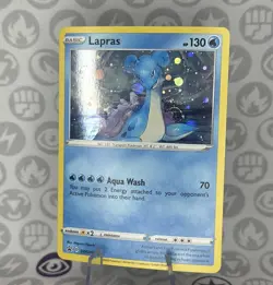 Lapras - SWSH051 - Cosmos Holo * Part HD Swirl - Pokemon Black Star Promo - NM - Image 2