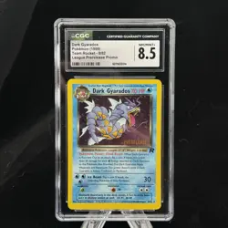 Dark Gyarados Holo #8 Prerelease Promo Team Rocket 2000 Pokemon CGC 8.5 ?? - Image 1