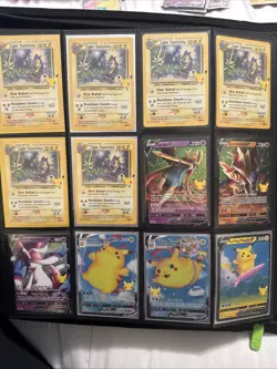 Pokemon Celebrations 25th Anniversary Holo Promo Lot Toxtricity Pikachu Mew - Image 1