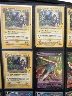 Pokemon Celebrations 25th Anniversary Holo Promo Lot Toxtricity Pikachu Mew - Image 3