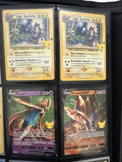 Pokemon Celebrations 25th Anniversary Holo Promo Lot Toxtricity Pikachu Mew - Image 4