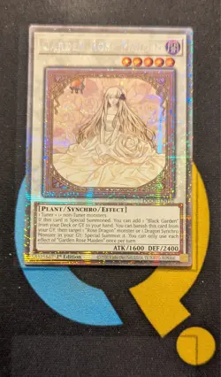 DOOD-EN101 Garden Rose Maiden Alternate Art Starlight Rare 1st YuGiOh - Image 1