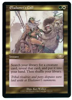 1X ELADAMRI'S CALL [PLS - PLANESHIFT] - MTG VINTAGE CARD [MODERATELY PLAYED] - Image 1