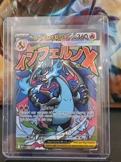 Mega Charizard X ex 023 Me: Mega Evolution Promo Pokemon Card - Image 2