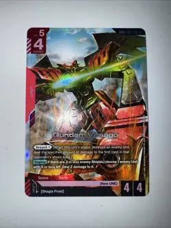 GUNDAM CARD GAME - GUNDAM VIRSAGO GD02-037 LR HOLO FOIL ENGLISH TCG CCG - Image 1