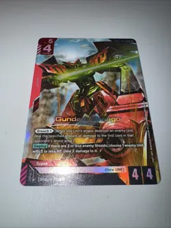 GUNDAM CARD GAME - GUNDAM VIRSAGO GD02-037 LR HOLO FOIL ENGLISH TCG CCG - Image 4